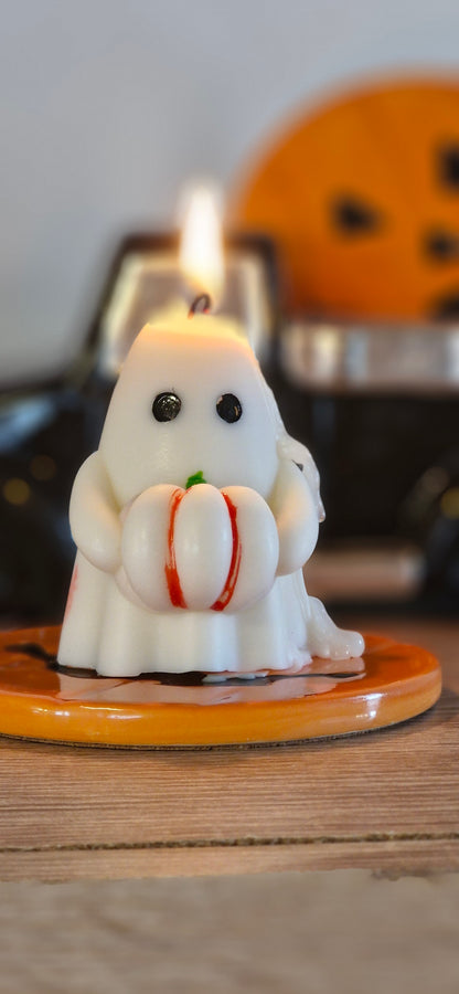 Halloween Ghost Candle Set | Soy Wax Decor & Gifts